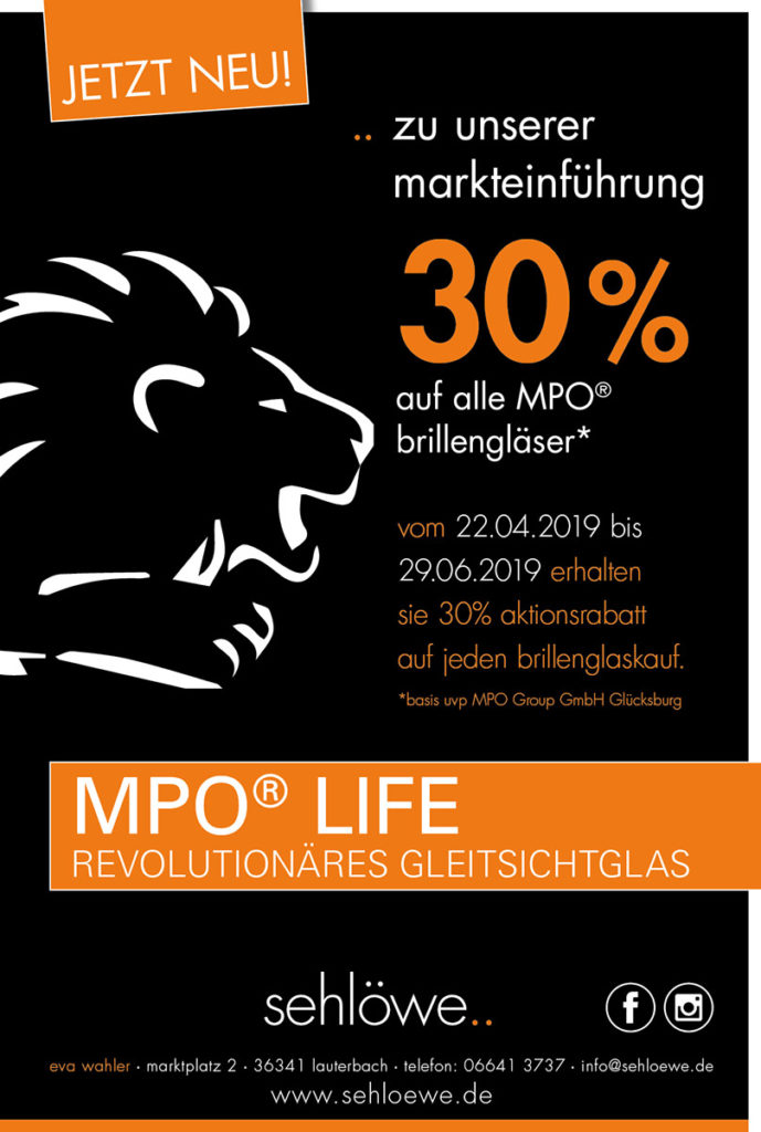 Revolution … MPO® Brillengläser